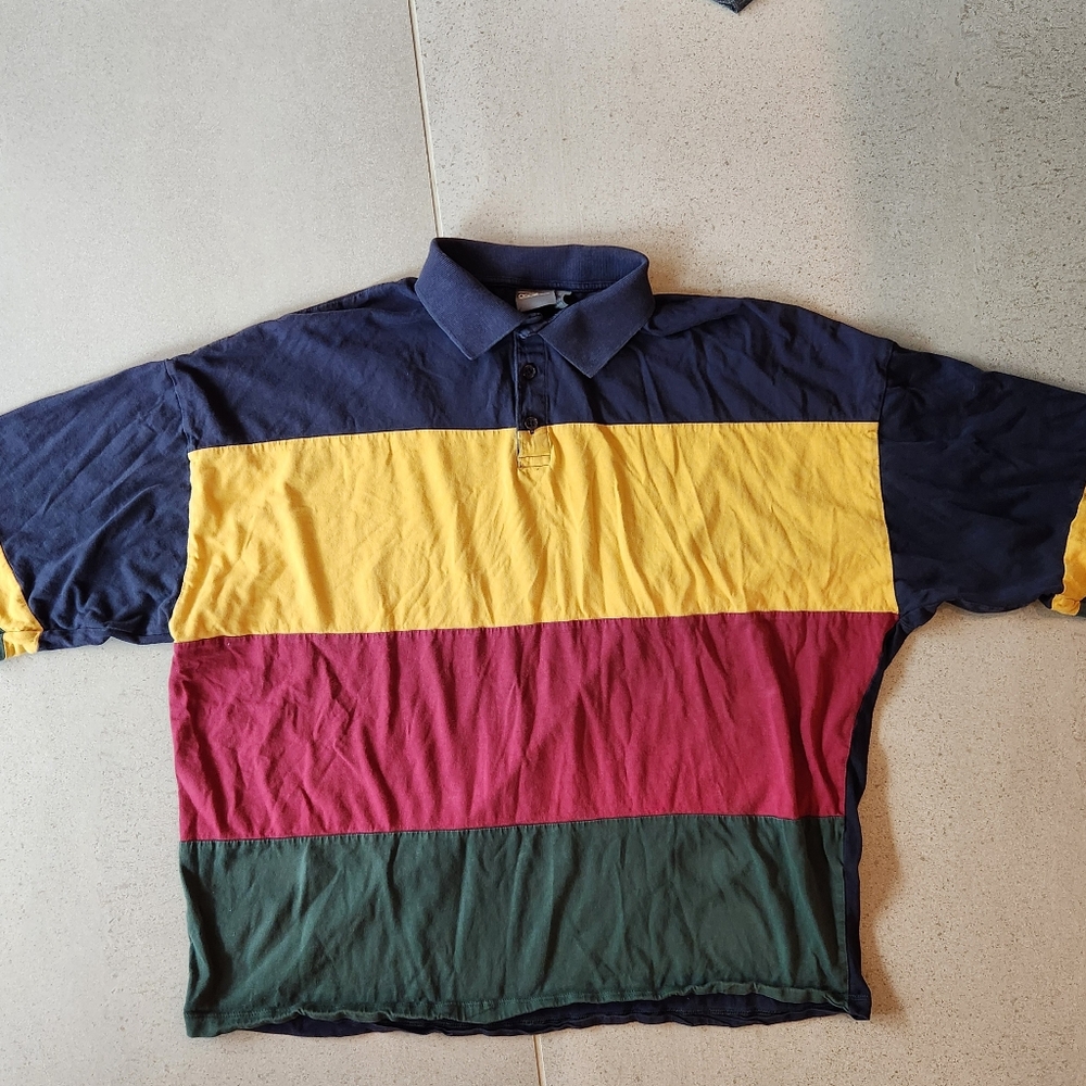 Vintage ASOS Medium Rugby Shirt Polo - Picture 2 of 7